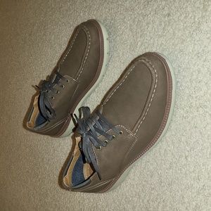 Dockers Rooney Oxford | Dark Tan Synthetic